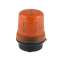 Feu LED fond plat 24Vcc Orange 80xø60mm IP65