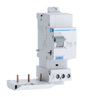 Bloc différentiel 3P 40A 300mA type AC|Hager-HAGBFC340F