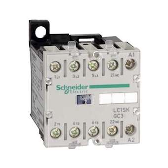 TeSys LC1SK - contacteur - 3P - AC-3 400V 9A - bobine 230Vca|Schneider Electric-SCHLC1SKGC310P7