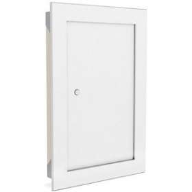 Volet de désenfumage blanc à portillon, installation verticale, D 380 x 630 mm|S&P France ( Unelvent )-UNE710532