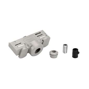 Adaptateur rail 3 allumages pour suspensions, intérieur, gris|SLV-DC5145994