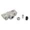Adaptateur rail 3 allumages pour suspensions, intérieur, gris