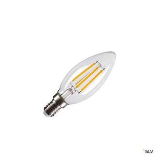 Source LED C35, E14, transparent, 4,2W, 2700K, variable|SLV-DC51005284