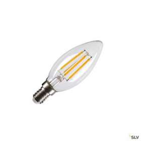 Source LED C35, E14, transparent, 4,2W, 2700K, variable|SLV-DC51005284