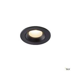 NUMINOS XS, encastré de plafond intérieur, 55DEG, noir, LED, 7W, 3000K, IP20/IP4|SLV-DC51005523
