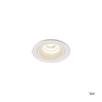 NUMINOS XS, encastré de plafond int, 20DEG, blanc, LED, 7W, 4000K, IP20/IP44|SLV-DC51005545