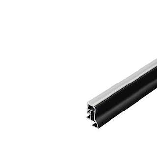 GLENOS Plinthe, 200 avec diffuseur, 2m, noir|SLV-DC5214010