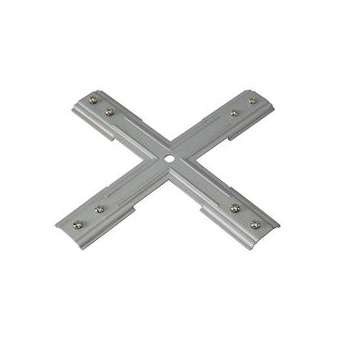 Renfort mécanique, connecteur en X pour rail 1 allumage 230V, nickel|SLV-DC5143169