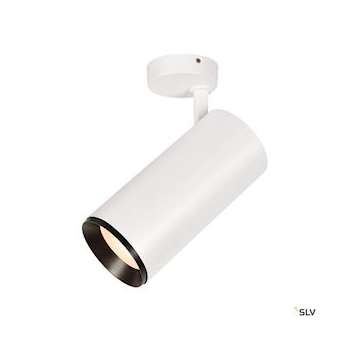 NUMINOS XL, plafonnier orientable, 36DEG, blanc/noir, LED, 36W, 3000K, variable|SLV-DC51006093
