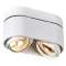 KARDAMOD, QPAR111 plafonnier, ovale, blanc, GU10, max. 2x75W|SLV-DC5117181