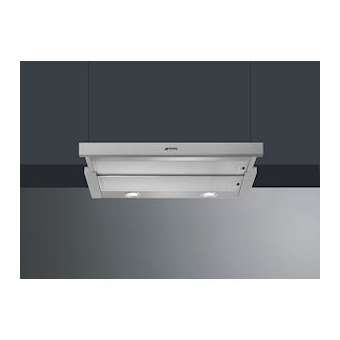 Hotte tiroir télescopique - 60 cm - commande slider - éclairage 2 LED|Smeg france-SMFKSET600XE