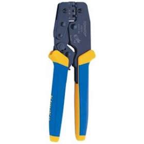 Pince à sertir pour cosses à fût ouvert non isolées 4,8 mm largeur 0,5 - 2,5 mm2|Klauke-KKEK582