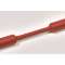 Gaine thermorétractable , rétreint 2:1, HFT-A Rouge 4.8/2.4 mm, rouleau 75m