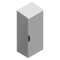 Spacial SF/SM - auvent - acier glvanisé - pour coffret L600xP300mm