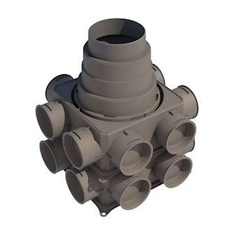 Caisson Air Excellent DB208V180VE 16 piquages|Ubbink-UBB188631