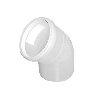 Coude 87DEG Chemilux Condensation D80mm PPtl avec joint peroxyde|Ubbink-UBB222955
