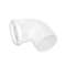 Coude 45DEG Chemilux Condensation D80mm PPtl avec joint peroxyde|Ubbink-UBB222954