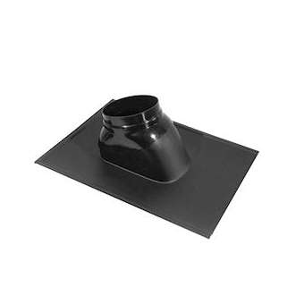 Solin toit 35 à 55DEG ardoise polyéthylène noir D110/160mm|Ubbink-UBB290091