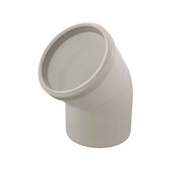 Coude 45DEG Chemilux Condensation D125mm PPtl|Ubbink-UBB330026