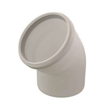 Coude 45DEG Chemilux Condensation D160mm PPtl|Ubbink-UBB330034