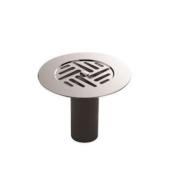 Lot de 5 grilles inox D85mm + tgd, pr bonde sol réf 3021/3023/5752/5755/5756|Valentin-VA203580000000