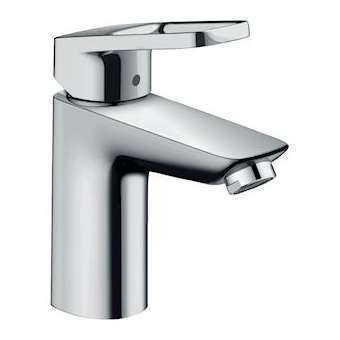 Mitigeur lavabo 100 Eco Ch3 CoolStart avec tirette et vidage synthétique chromé|Hansgrohe-HA371154000