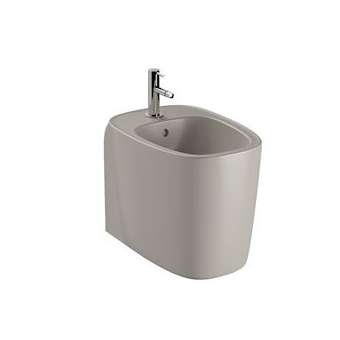 Plural bidet à poser, VitrA Clean, taupe mat|Vitra France-GIR7816B4200288