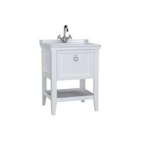 Valarte meuble avec plan céramique, 65 cm, avec tiror, blanc mat|Vitra France-GIR62177