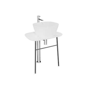 Plural console en îlot basse pour vasque, blanc, 68,5 cm|Vitra France-GIR64049