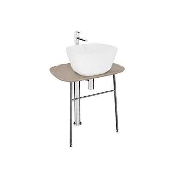 Plural console en îlot basse pour vasque, vison mat, 68,5 cm|Vitra France-GIR64053