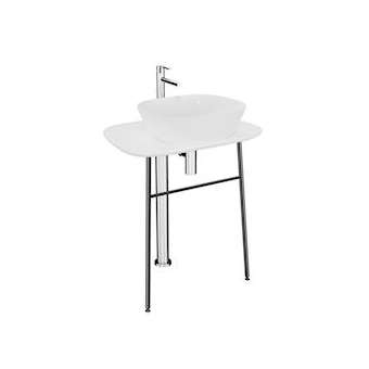 Plural console en îlot haute pour vasque, blanc, 68,5 cm|Vitra France-GIR64054