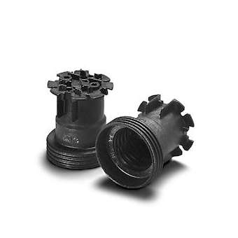 Douille E27 plastique noire|Vossloh schwabe-SSH504302