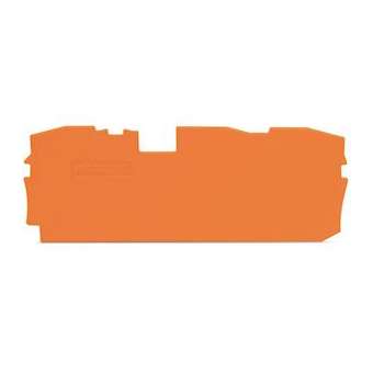 TOPJOB'S Plaque d'extrémité et intermédiaire 3C / Orange|Wago contact-WAG2010-1392