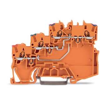 Borne d'alimentation pour capteurs 3 conducteurs|Wago contact-WAG2000-5372