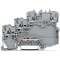 Borne pour capteurs PNP, 3 conducteurs - PE racc Rail|Wago contact-WAG2000-5317-102-000