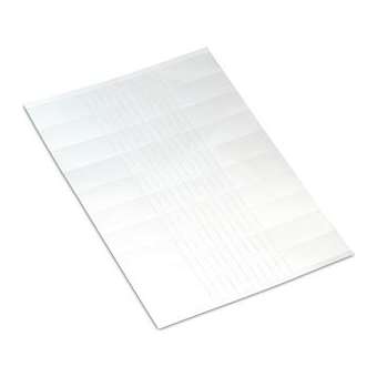 Etiquette en carton blanc (1 feuille de 100 étiquettes)|Wago contact-WAG209-113