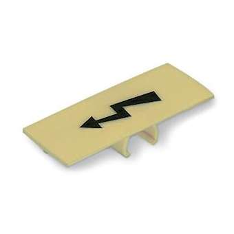 Couvercle de protect/a/fleche/|Wago contact-WAG285-1177