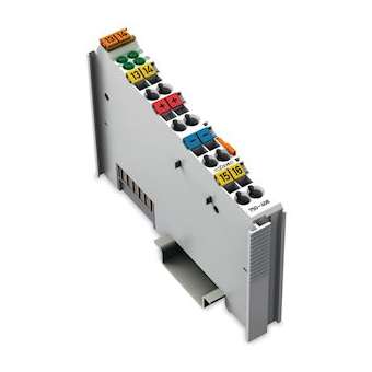 Borne 4 canaux d'entrée 24 Vdc - 3.0 ms Type N|Wago contact-WAG750-408