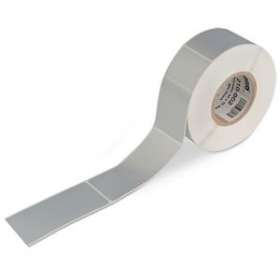 Etiquettes PET argent 25x50mm 500/Rl|Wago contact-WAG210-812