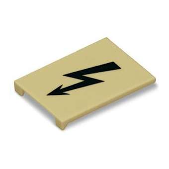Couvert. protectrice signalisation de danger|Wago contact-WAG285-420