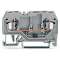 Borne à diodes 2C avec diode 1 N 4007 / Circuit I / CFMC / Gris|Wago contact-WAG280-915-281-410
