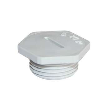 Bouchon 6 pans M16 polyamide 6 FV ral 7035|SIB-SIBG4816210