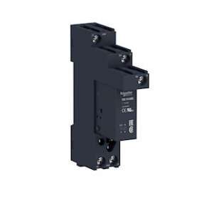 Harmony Relay RSB - relais PCB embrochable avec embase - 1OF - 12A - 24VDC|Schneider Electric-SCHRSB1A120BDS