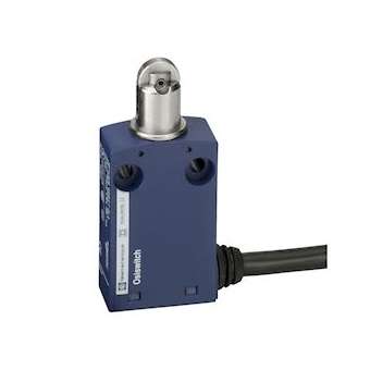 XCMN - interrupteur position - poussoir galet métal - 1NO+1NC - brusque - câb 3m|Schneider Electric-SCHXCMN2102L3