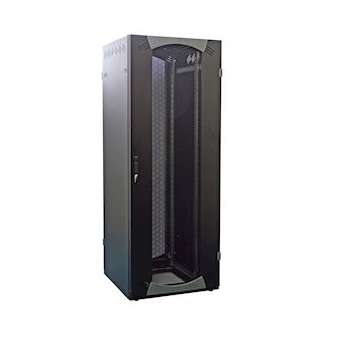 Actassi baie serveur VDS 24U8x8 noire porte ventilée|Schneider Electric-SCHNSYVDS24U88N