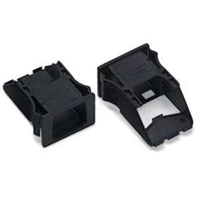 Support snap-in winsta midi 2p noir|Wago contact-WAG770-317