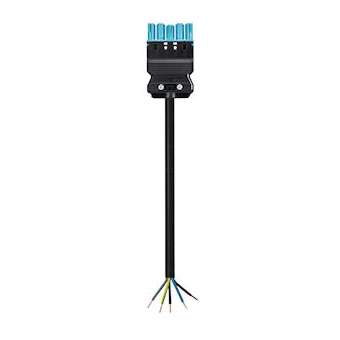 cordon GST18i5 4m F/- 1,5² HO5VVF Bleu pastel (Eca)|Wieland-WIE92.257.4003.9