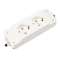 nourrice 2 PC Schuko alim trav. GST18i3 Blanc