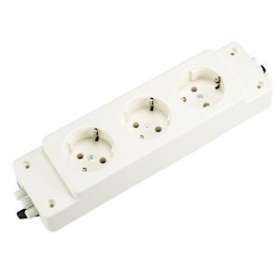 nourrice 3 PC Schuko alim trav. GST18i3 Blanc|Wieland-WIE99.602.0028.0