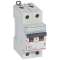Disjoncteur DX³6000 10kA arrivée haute/départ bas vis 2P 25A courbe B - 2 mod|Legrand-LEG407496